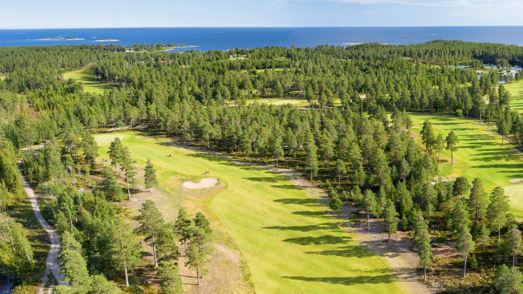 Golf course in Sweden
